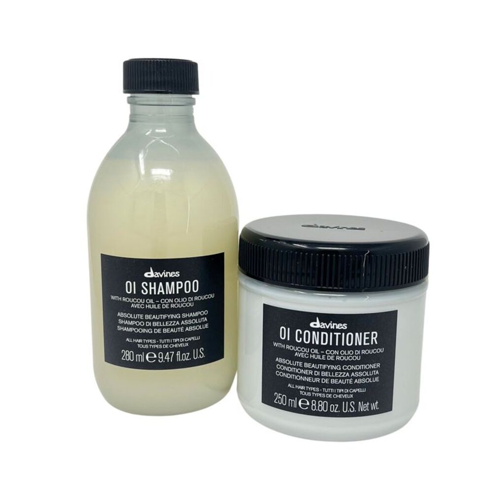 Davines OI Shampoo 9.46 oz & OI Conditioner 8.8 oz Combo Pack
